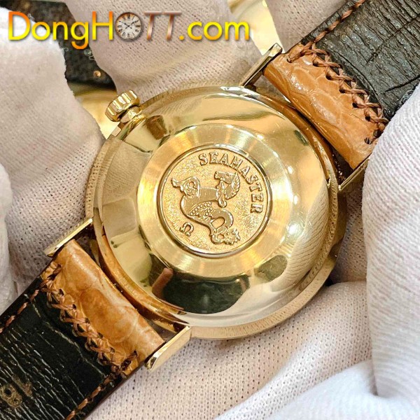 Đồng hồ cổ Omega seamaster Deville Automatic vàng đúc đặc 14k chính hãng thụy Sĩ