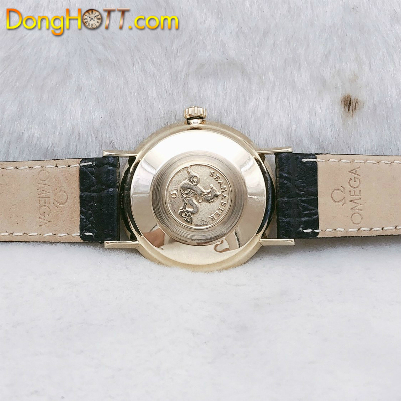 Đồng hồ cổ Omega Seamaster DE VILLE Automatic vàng đúc 14k nguyên khối chính hãng Thuỵ Sỹ
