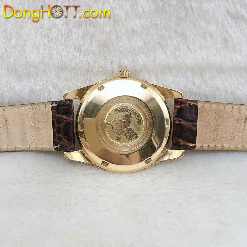Đồng hồ cổ Omega Automatic Seamaster vàng đúc 18k Full box ...