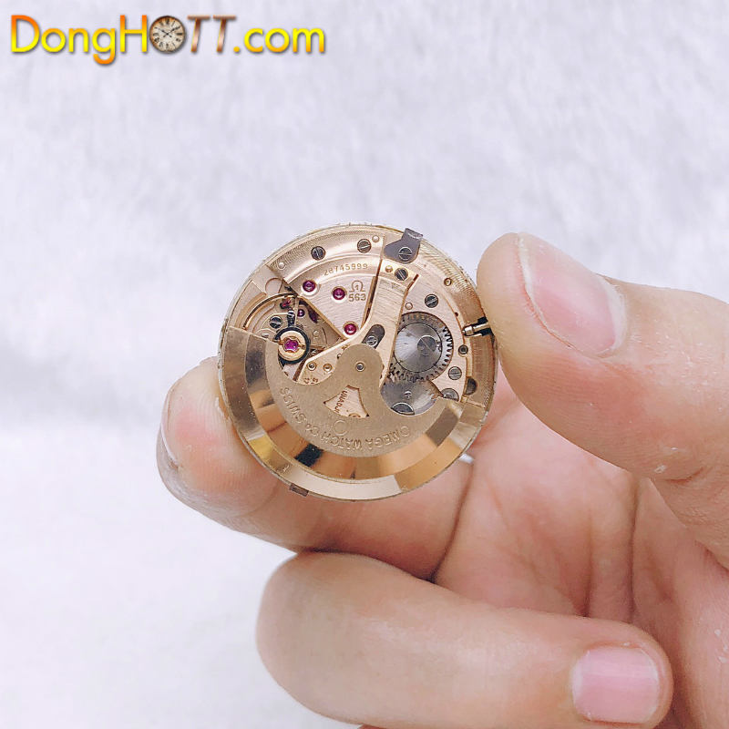 Đồng hồ cổ Omega Automatic Seamaster Deville 14k Goldfille chính hãng Thuỵ Sỹ 