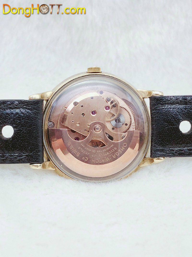 Đồng hồ cổ OMEGA Automatic lacke vàng 18k