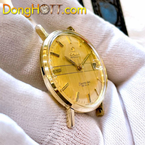 Đồng hồ cổ Omega seamaster De Ville Automatic 14k Goldfilled chính hãng Thuỵ Sĩ 