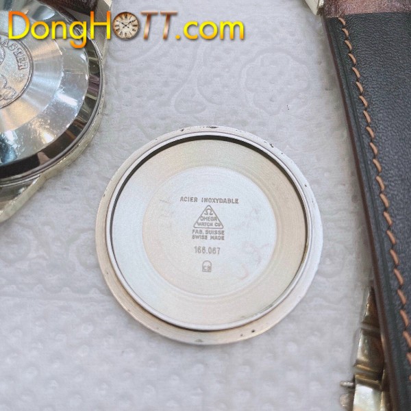 Đồng hồ cổ Omega seamaster automatic cẩn vàng 14k chính hãng Thuỵ Sĩ 