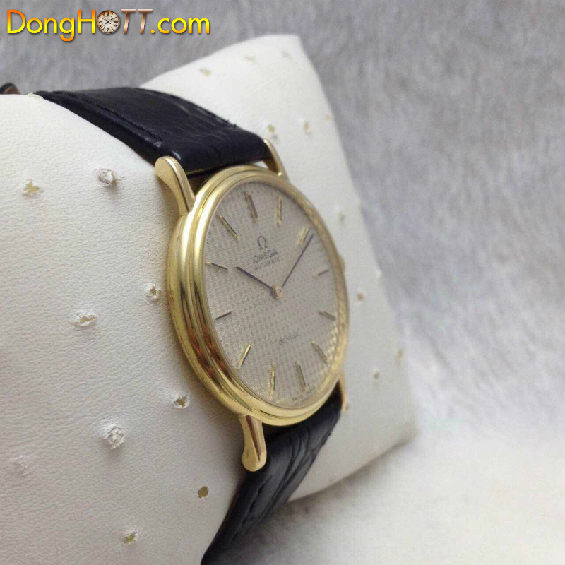 Đồng hồ cổ Omega Deville Automatic vàng đúc 18k chính hãng Thuỵ Sĩ