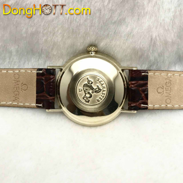 Đồng hồ cổ Omega Seamaster Deville vàng đúc 14k chính hãng Thuỵ Sĩ 