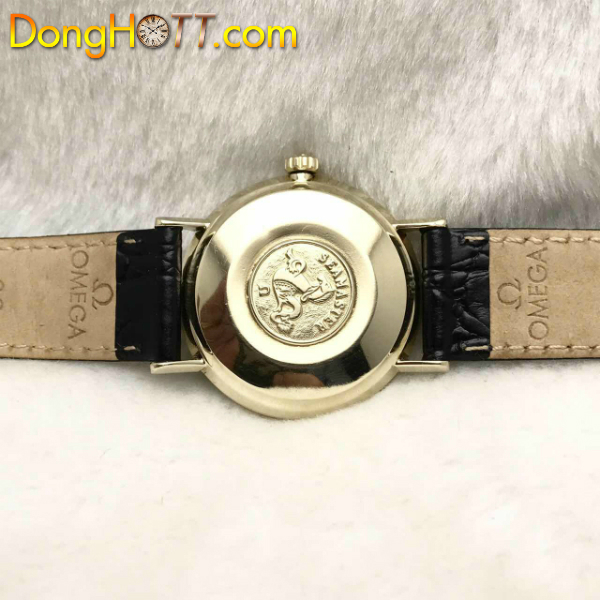 Đồng hồ cổ Omega Seamaster Deville Automatic vàng đúc 14k chính hãng Thuỵ Sĩ 