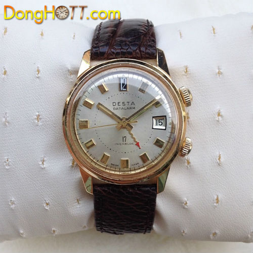 Đồng hồ cổ rung reo báo thức hiệu DESTA thụy sĩ sản xuất 1960
