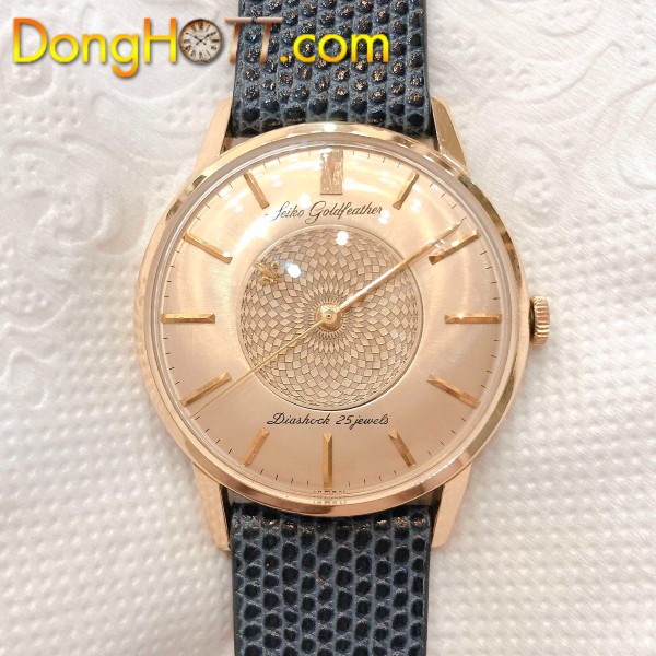 ng h c Seiko Goldfeather kim a v ng c c 18k l n d y nh t b n