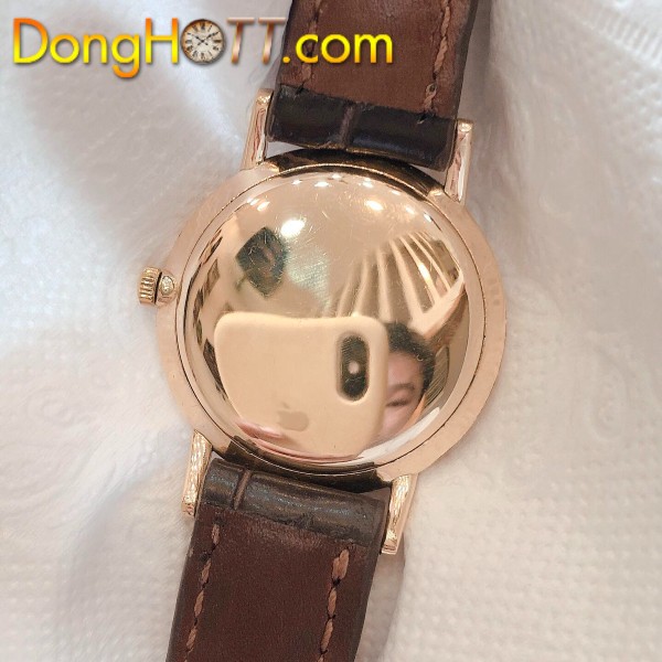 Đồng hồ cổ Seiko Crown kim đĩa lên dây 14k goldfilled chính hãng nhật bản 