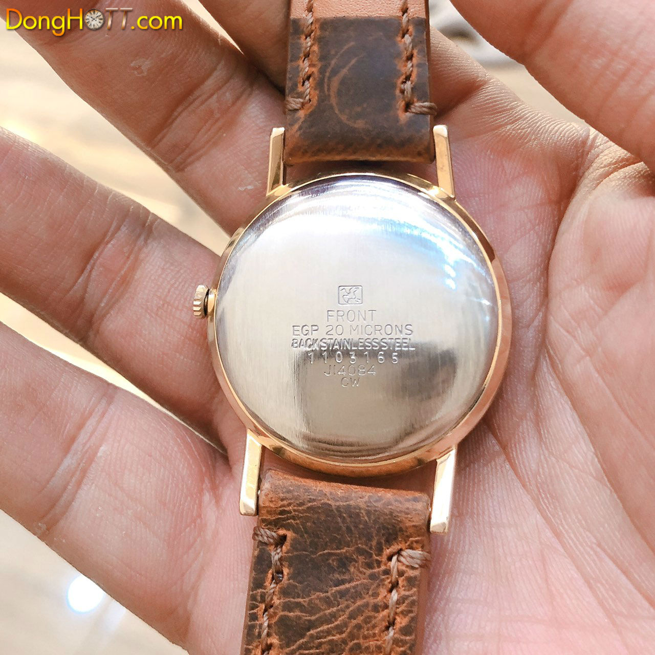 Đồng hồ cổ SEIKO Champion lên dây lacke vàng 20micro chính hãng nhật bản