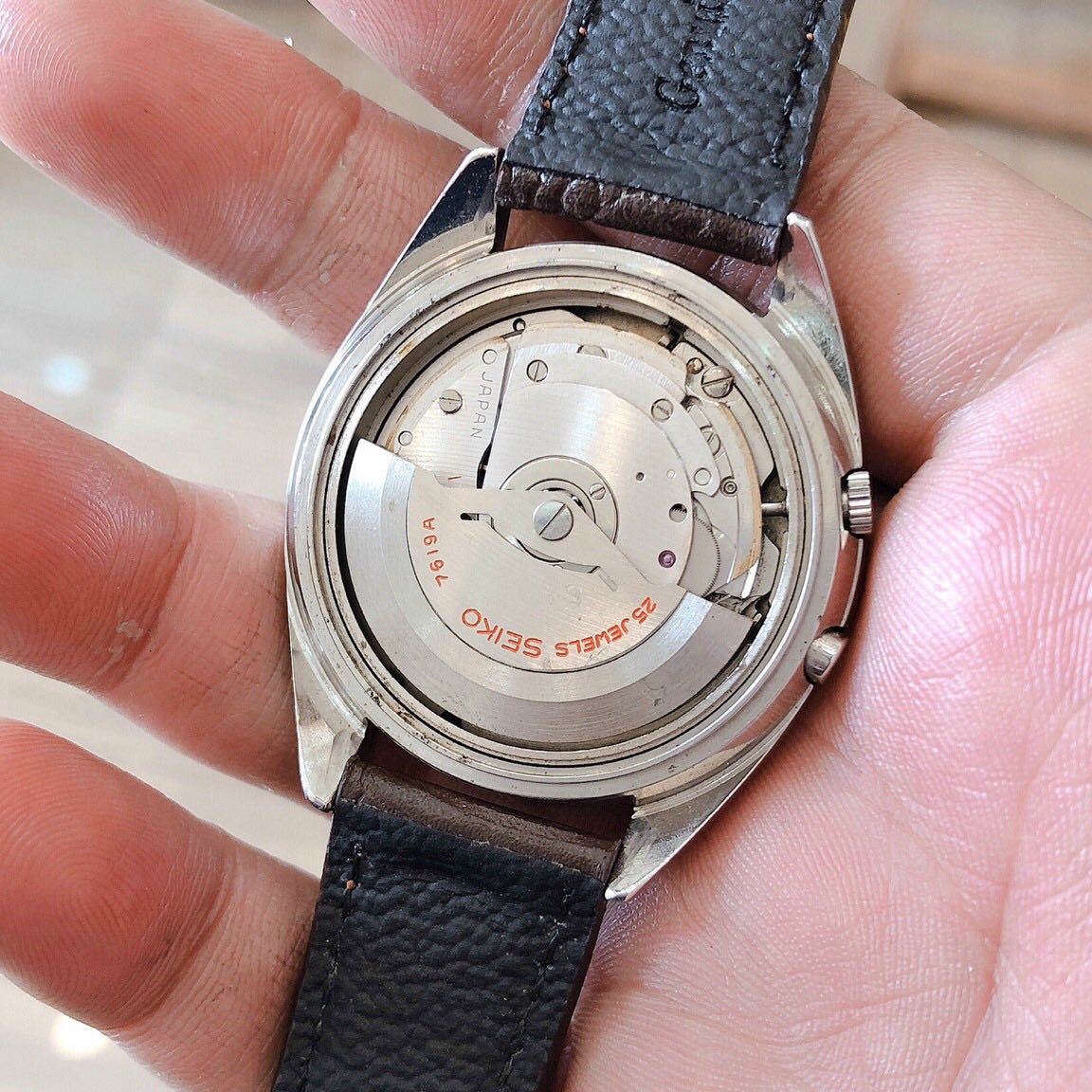 Đồng hồ cổ Seiko cá Heo Auto Sportman chính hãng nhật bản