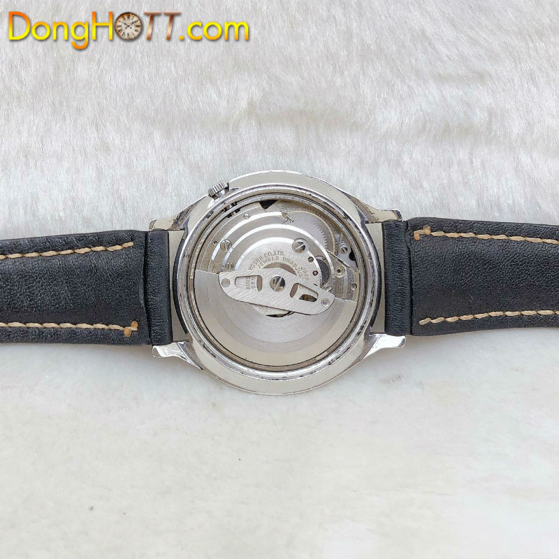 Đồng hồ cổ SEIKO DX automatic 2 lịch kiểu càng gãy chính hãng nhật bản