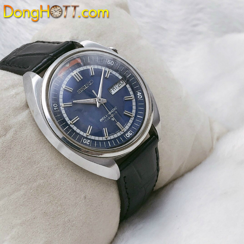 Đồng hồ cổ SEIKO Automatic rung reo báo thức 2 lịch size khũng chính hãng 