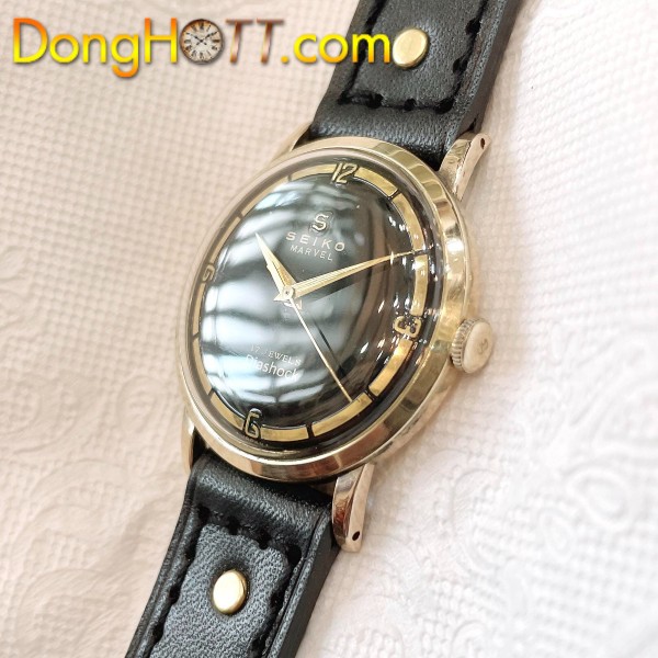 Đồng hồ cổ Seiko MARVEL lên dây bọc vàng chính hãng nhật bản