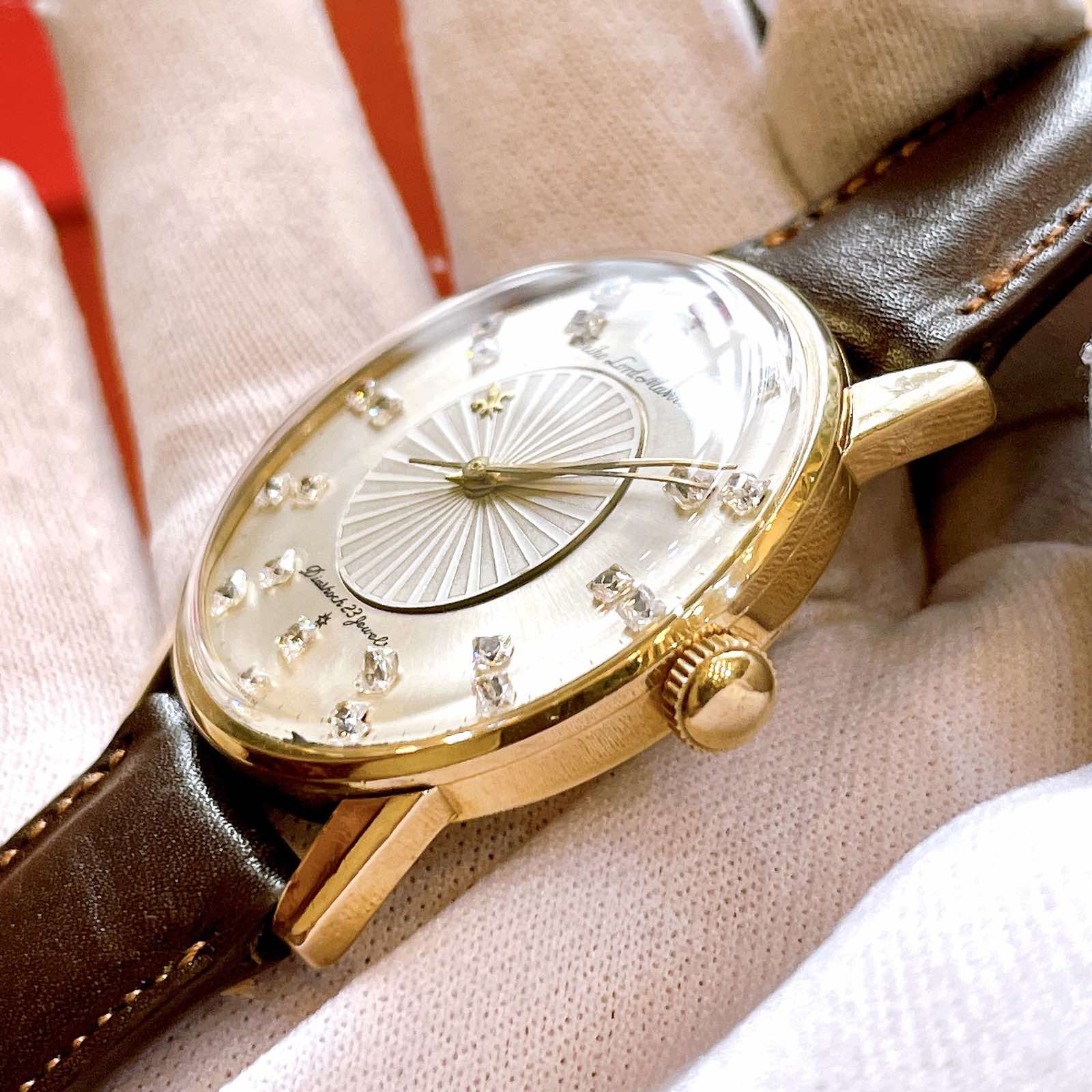 Đồng hồ cổ Seiko LORD MARVEL kim đĩa 14k goldfilled chính hãng Nhật Bản 