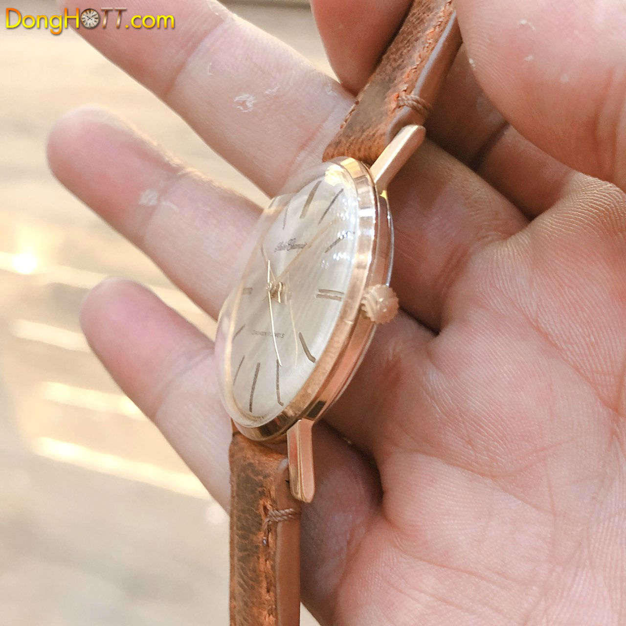 Đồng hồ cổ SEIKO Champion lên dây lacke vàng 20micro chính hãng nhật bản