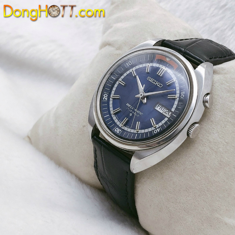Đồng hồ cổ SEIKO Automatic rung reo báo thức 2 lịch size khũng chính hãng 