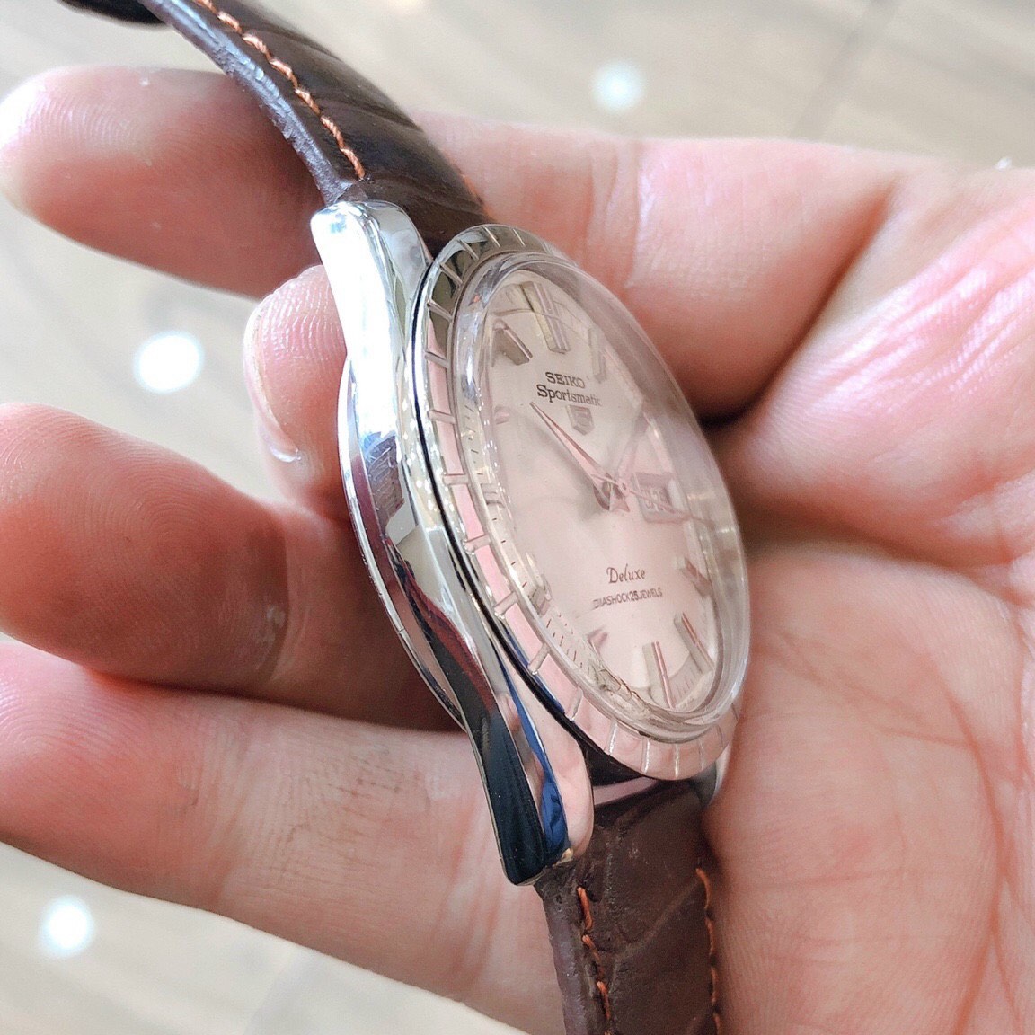 Đồng hồ cổ Seiko cá Heo Auto Sportman chính hãng nhật bản