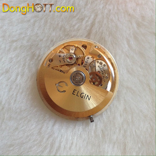 Đồng hồ cổ Lord Elgin Automatic, lịch lộc, vàng đúc 14k