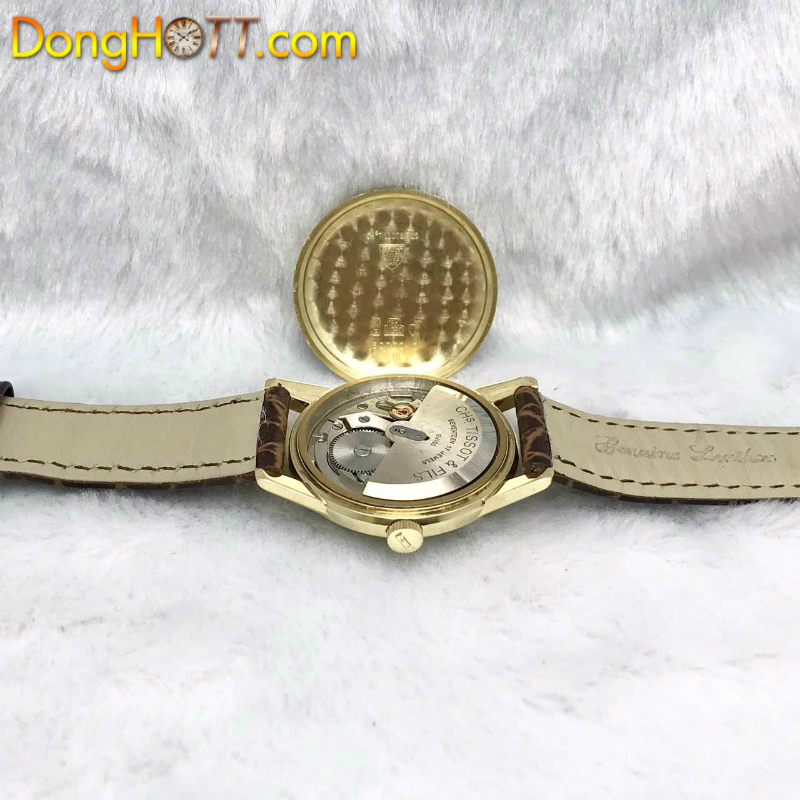 Đồng hồ cổ Tissot Automatic vàng đúc 18k nguyên khối chính hãng Thuỵ Sĩ 