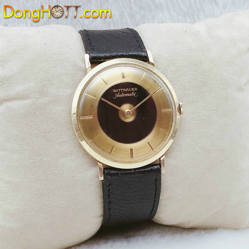 Đồng hồ cổ Wittnauer Automatic bọc vàng 10k goldFilled chính hãng Thuỵ Sỹ