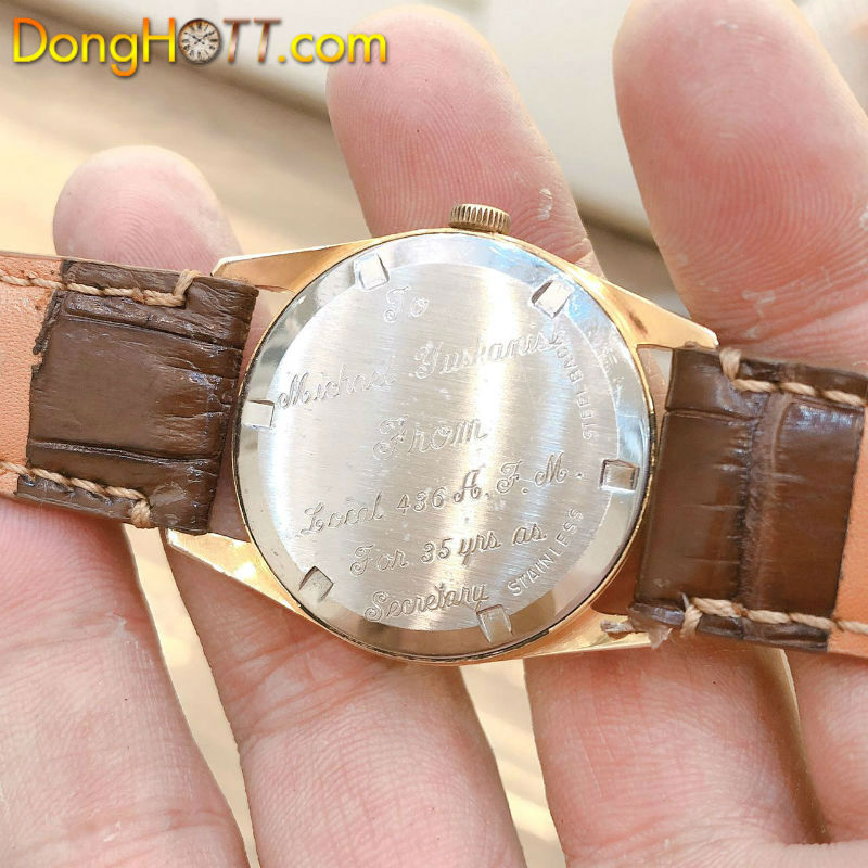 Đồng hồ cổ Wittnauer - longines lên dây lacke vàng chính hãng thuỵ sỹ 