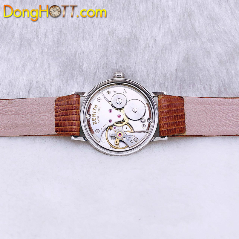 Đồng hồ cổ Zenith Lên Dây Inox chính hãng Thuỵ Sỹ