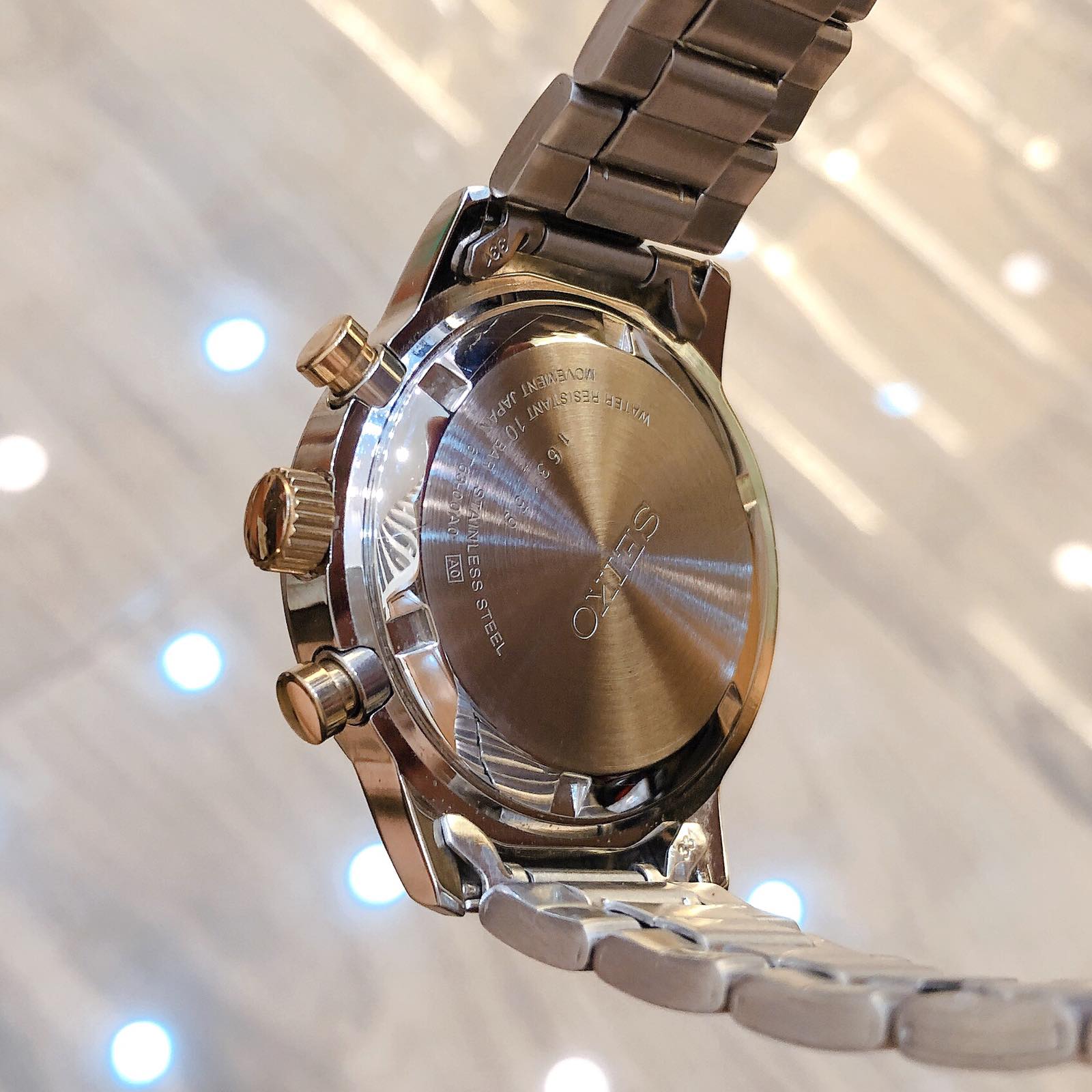 Đồng hồ SEIKO Chrono 100M quartz chính hãng 