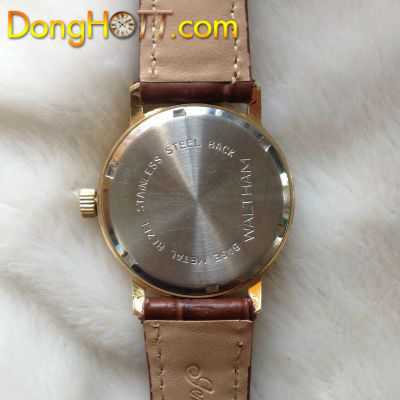 Đồng hồ cổ Waltham lắc kê vàng 18K dành cho Nam cực đẹp giá bình dân