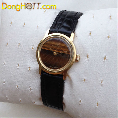 Đồng hồ cổ BUCHERER nữ Thụy Sĩ chính hãng lacke vàng 18K toàn thân rất đẹp và rất hiếm.