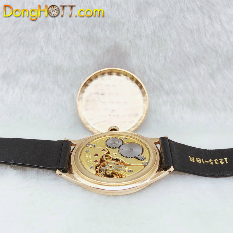 Đồng hồ cổ ZENITH lên dây vàng hồng 18k đúc nguyên khối size khũng chính hãng 