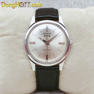 Đồng hồ cổ Benrus 3 sao automatic Inox chính hãng Thuỵ Sỹ