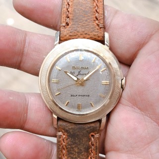 Đồng hồ cổ Bulova aumatic Bọc vàng 10k toàn thân chính hãng USA