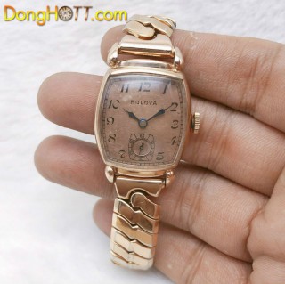 Đồng hồ cổ Bulova lacke vàng nữ siêu cổ năm 1948 chính hãng