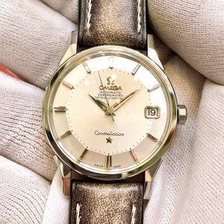 Đồng hồ cổ Omega Bát quái SS Automatic chính hãng Thụy Sĩ