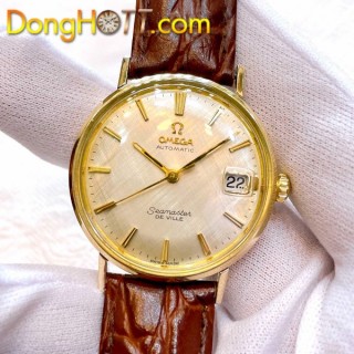 Đồng hồ cổ Omega seamaster De Ville Automatic bọc vàng 14k Goldfilled chính hãng Thụy Sĩ