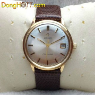 Đồng hồ cổ Omega Seamater lacque vàng hồng chính hãng