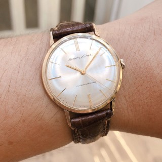 Đồng hồ cổ SEIKO Liner lên dây bọc vàng 14k Goldfilled chính hãng nhật bản