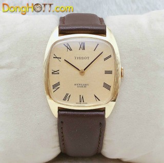 Đồng hồ cổ Tissot lên dây vàng đúc 14k nguyên khối chính hãng Thuỵ Sỹ