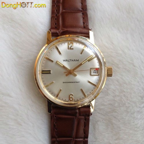 Đồng hồ cổ Waitham lắc kê vàng 18K SX 1966 - Đã bán