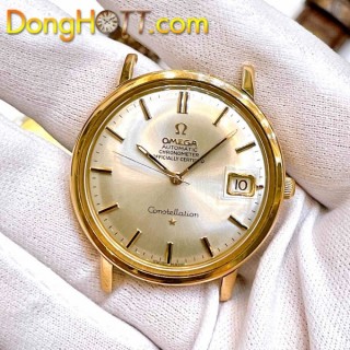 Đồng hồ cổ Omega Constellation Automatic vàng đúc đặc 18k nguyên khối chính hãng thụy Sĩ