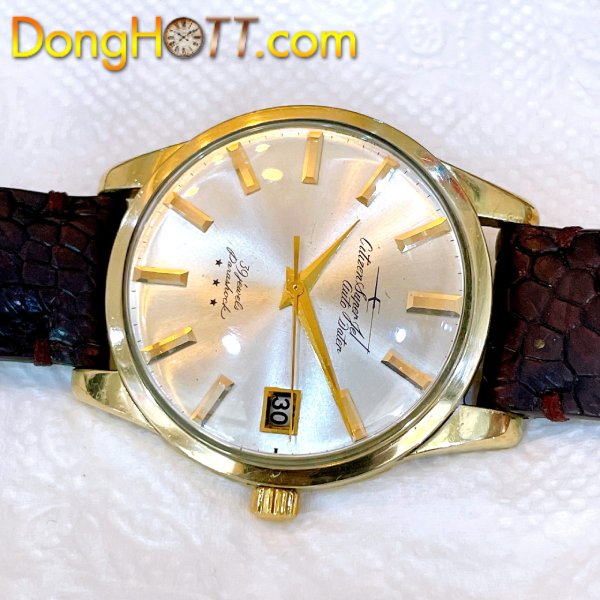 Đồng hồ cổ CITIZEN JET bọc vàng 14k goldfilled chính hãng nhật bản
