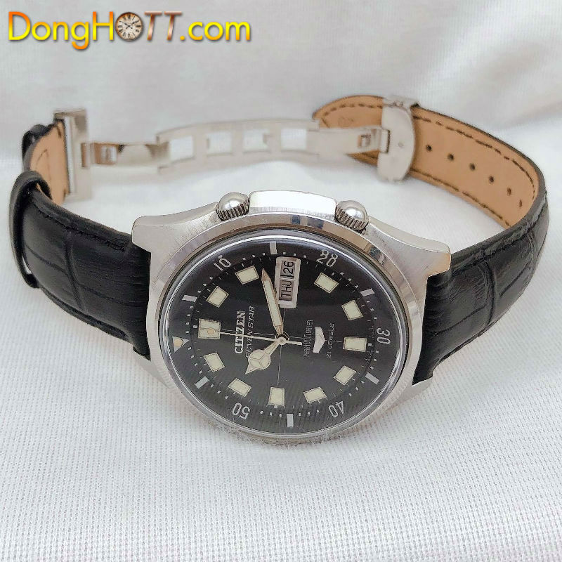Đồng hồ cổ CITIZEN thợ lăn 7 sao Automatic size khủng chính hãng nhật bản 