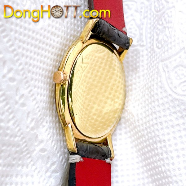 Đồng hồ cổ DESTA lên dây lacke vàng 18k chính hãng Thụy Sĩ với Mặt số zin 3 kim kết hợp với cọc số nổi rất đẹp. 