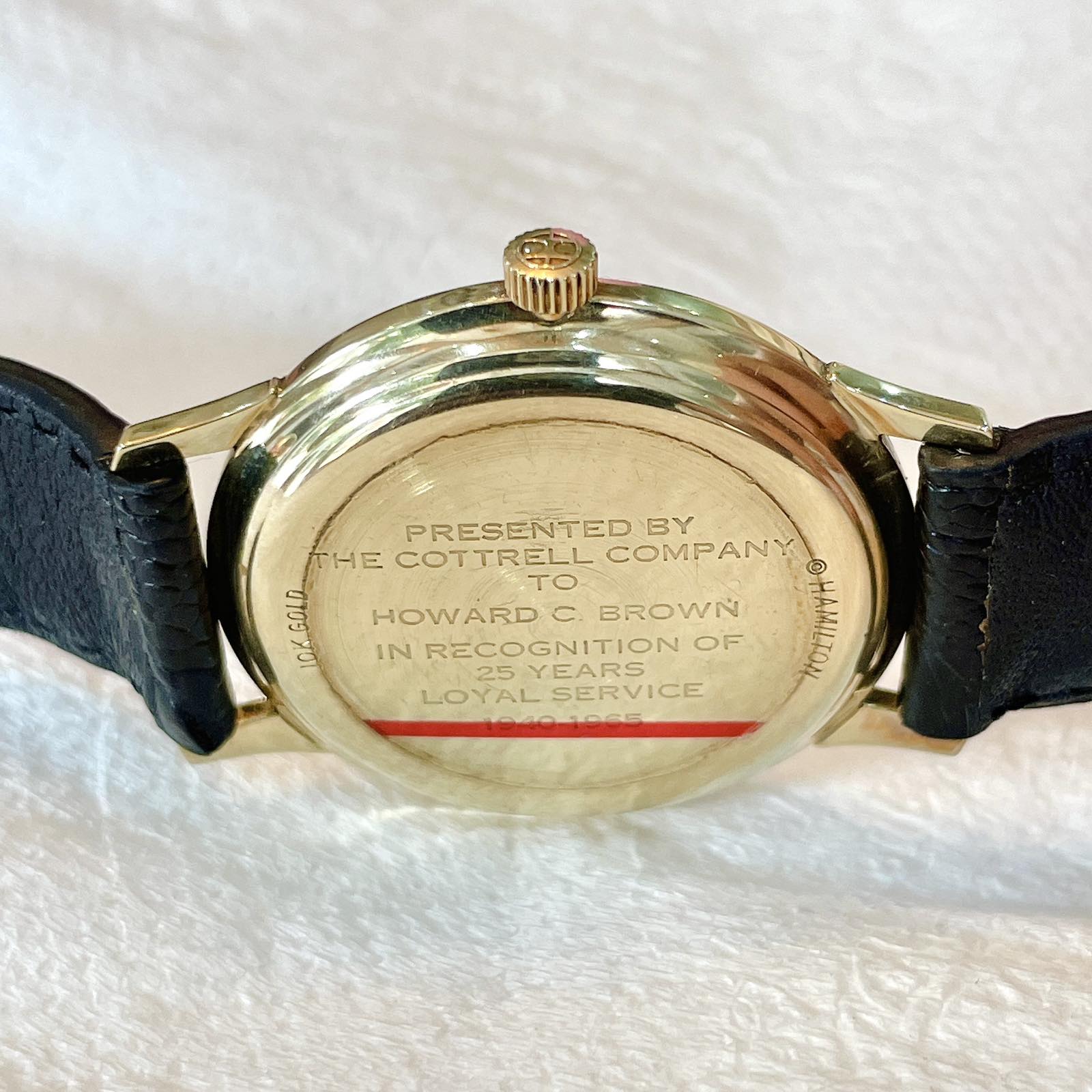 Đồng hồ cổ Hamilton Thin-0-matic vàng đúc 10k chính hãng thụy Sĩ