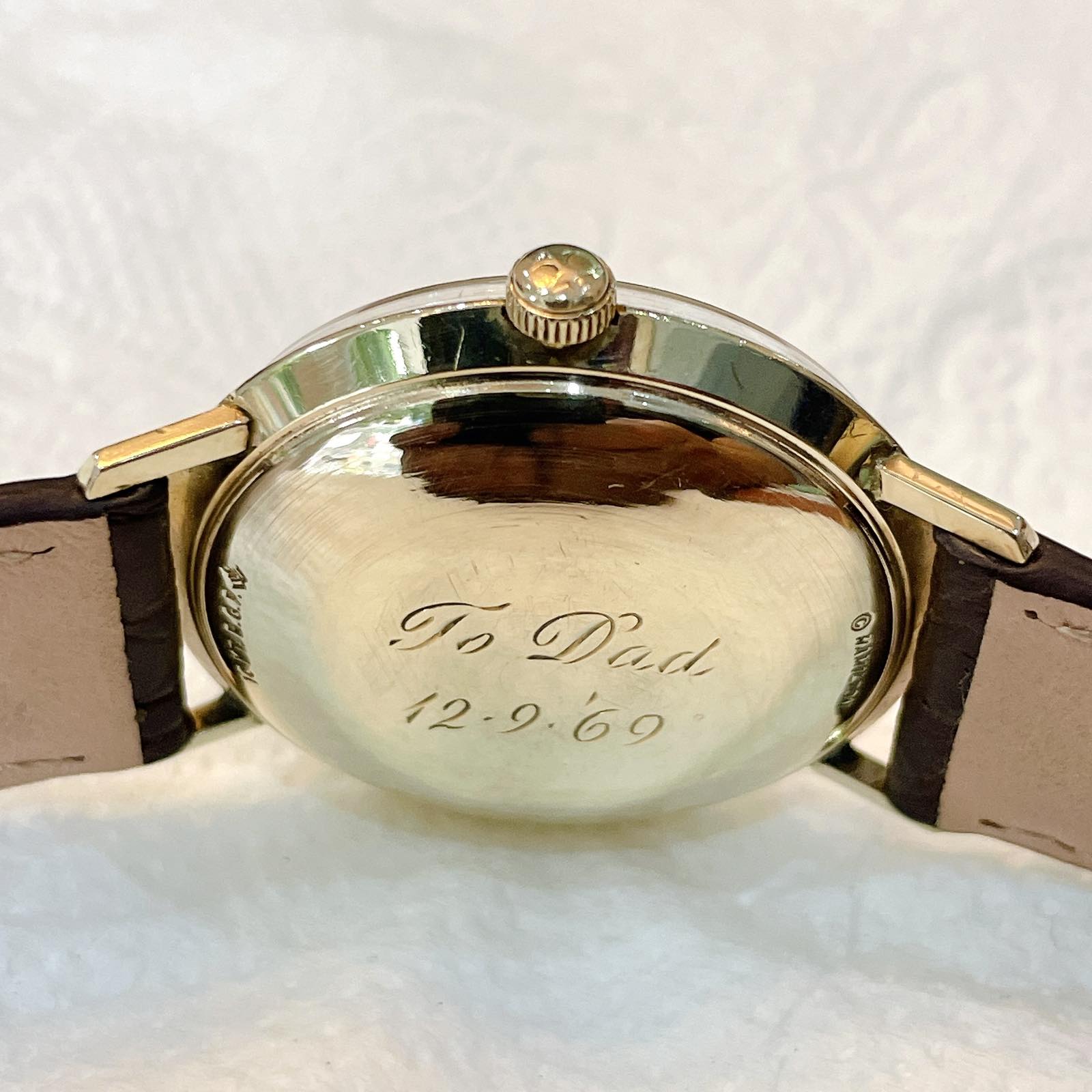 Đồng hồ cổ Hamilton Automatic bọc vàng 10k chính hãng thụy Sĩ 