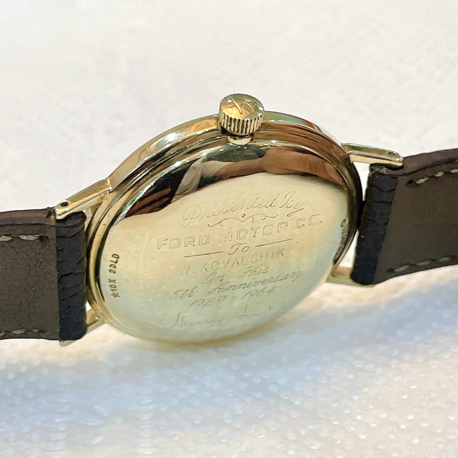Đồng hồ cổ Hamilton lên dây vàng đúc 10k chính hãng thụy Sĩ 