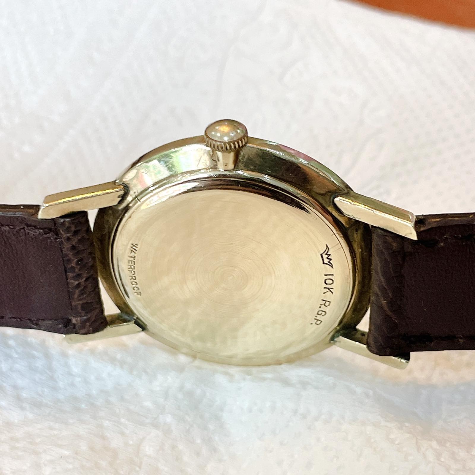 Đồng hồ cổ Lord Elgin lên dây bọc vàng 10k RGP chính hãng thụy Sĩ