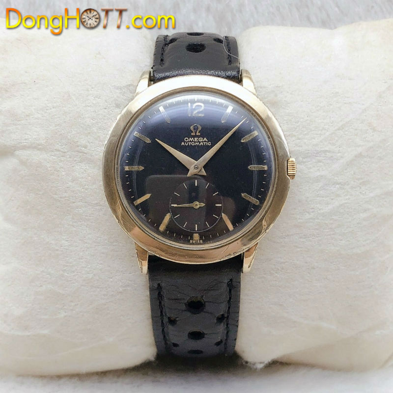 Đồng hồ cổ Omega Automatic 14k goldfilled chính hãng Thuỵ Sỹ 