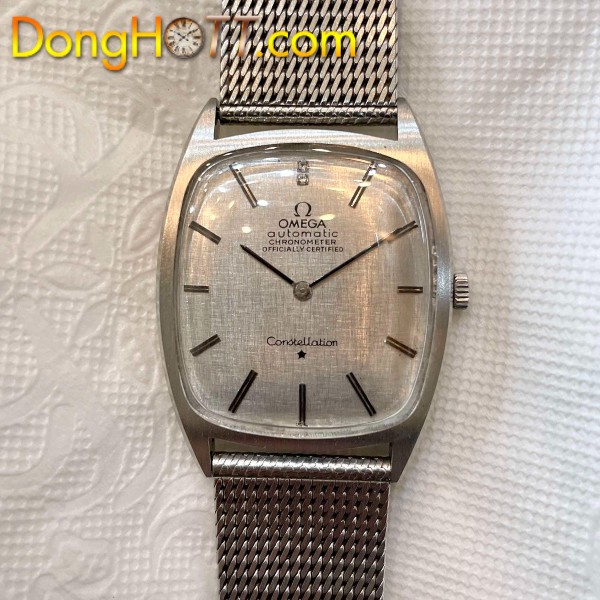 Đồng hồ cổ Omega automatic constellation chính hãng Thuỵ Sĩ